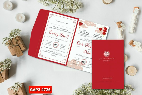 Thiệp cưới G3-47260