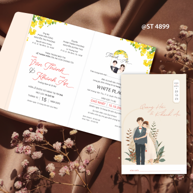 Thiệp cưới G3-4899