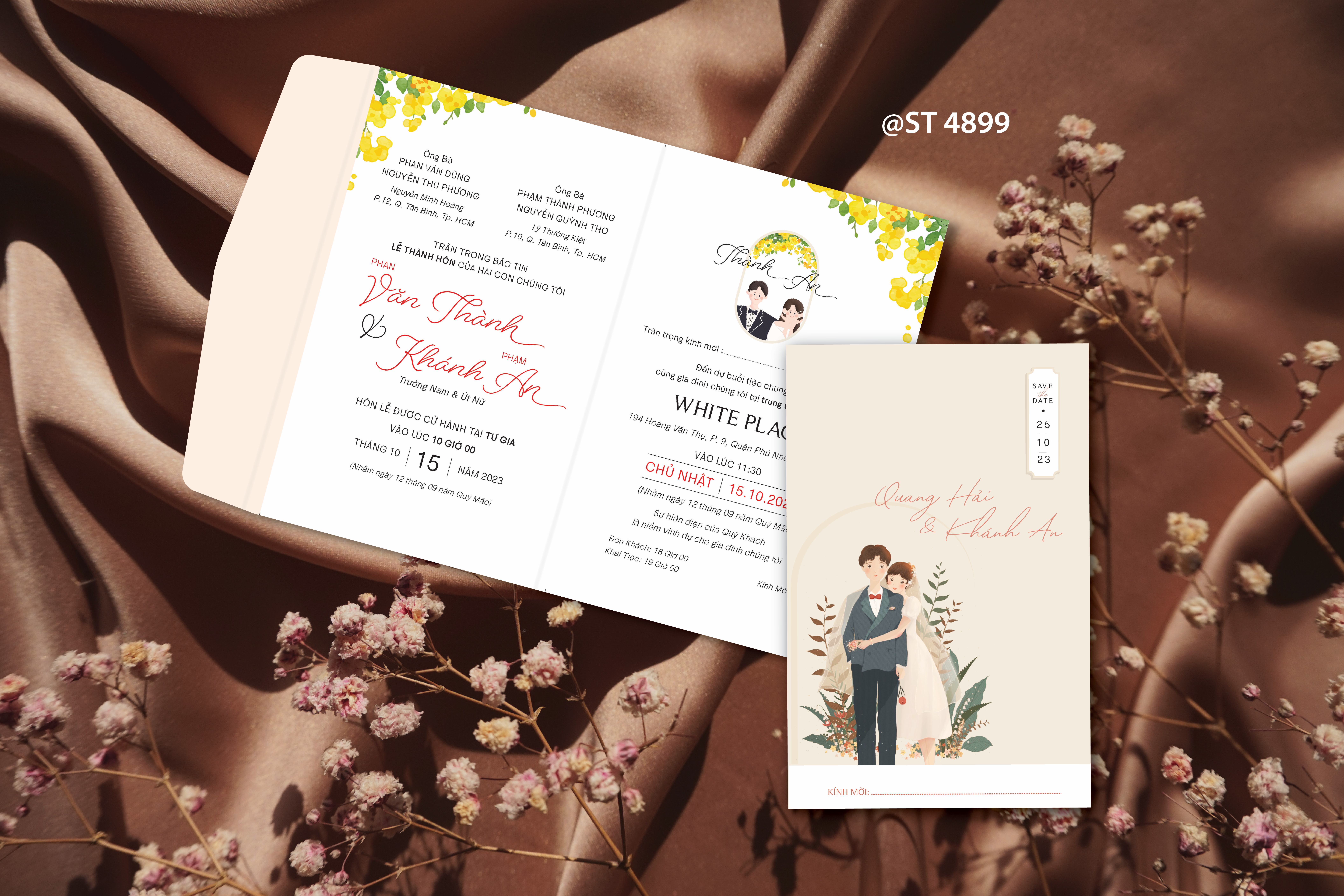 Thiệp cưới G3-48990