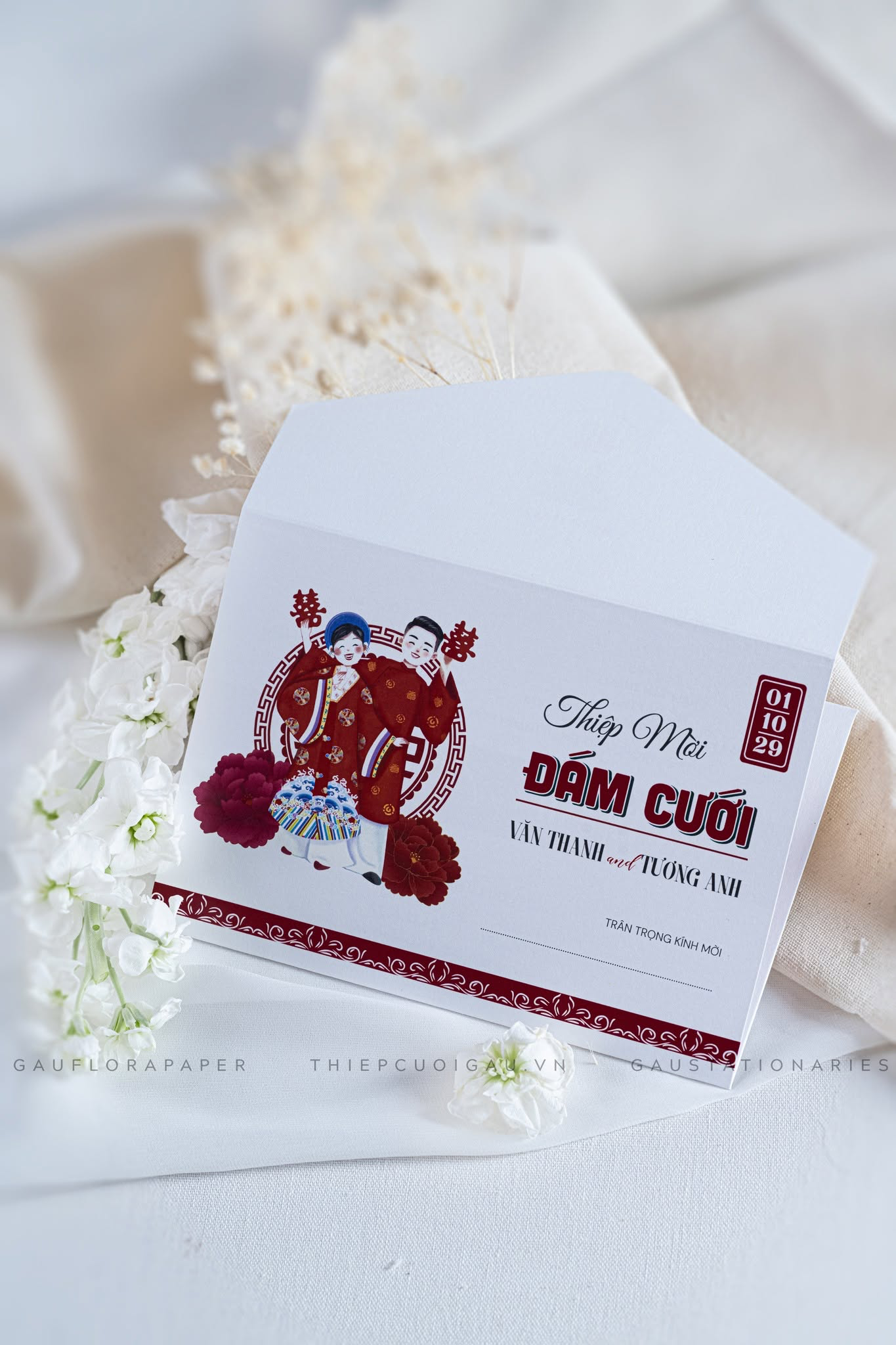 Thiệp cưới G40